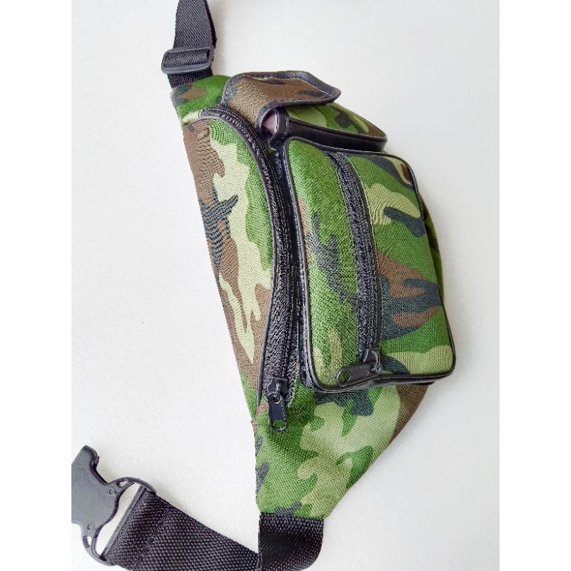 waistbag ARMY loreng pincang