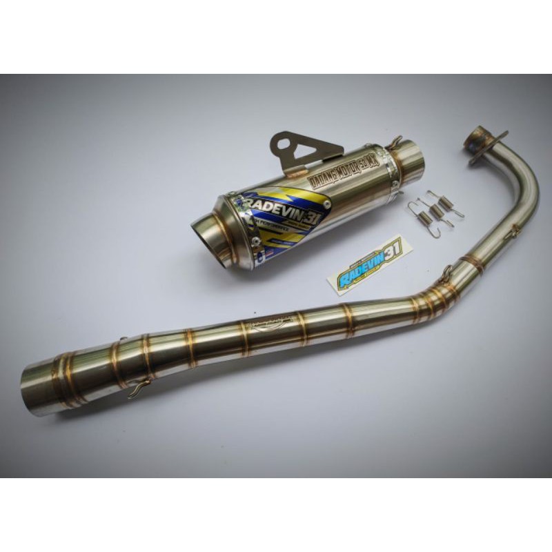 KNALPOT~ALL~BEBEK~ORIGINAL~RADEVIN31~RACING~EXHAUST