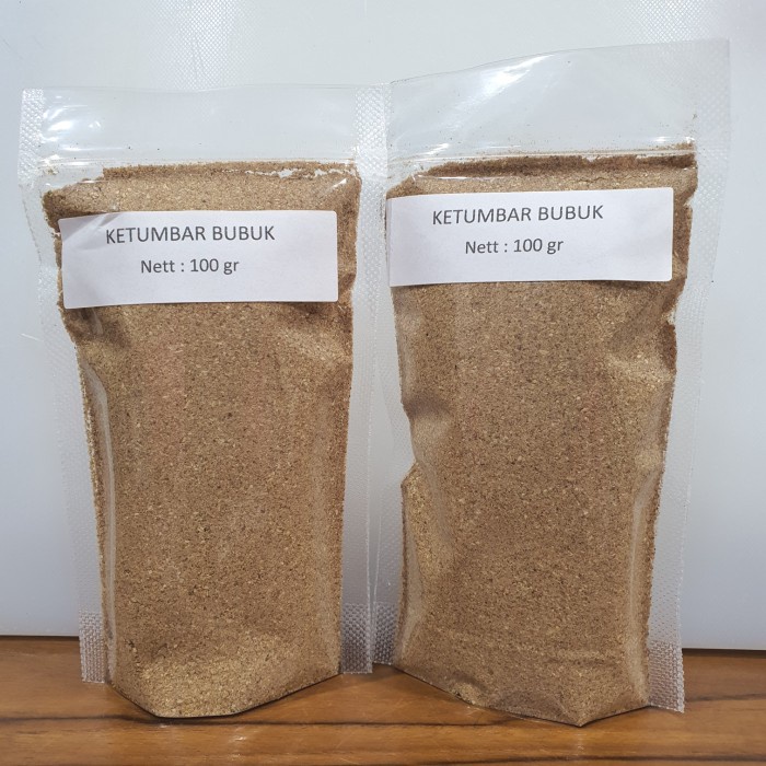 

KETUMBAR BUBUK / CORIANDER POWDER (pack @100g)