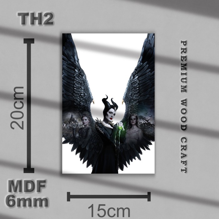 Poster Maleficent Wall Decor - Hiasan Dinding Movie - Pajangan Dinding