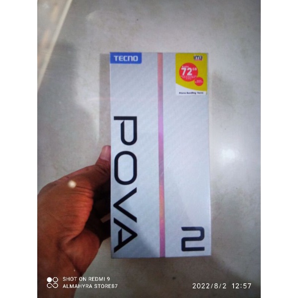 TECNO POVA2 6/128 GARANSI RESMI