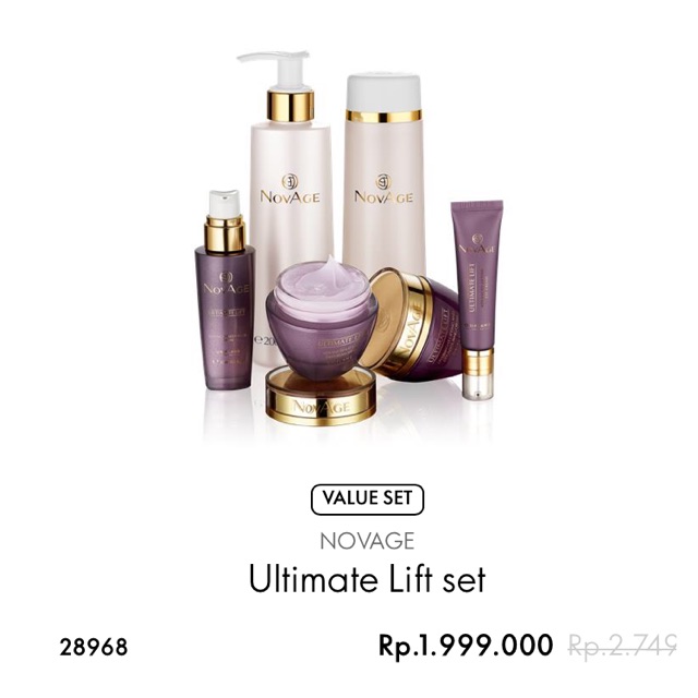 [Oriflame] NovAge ultimate lift set