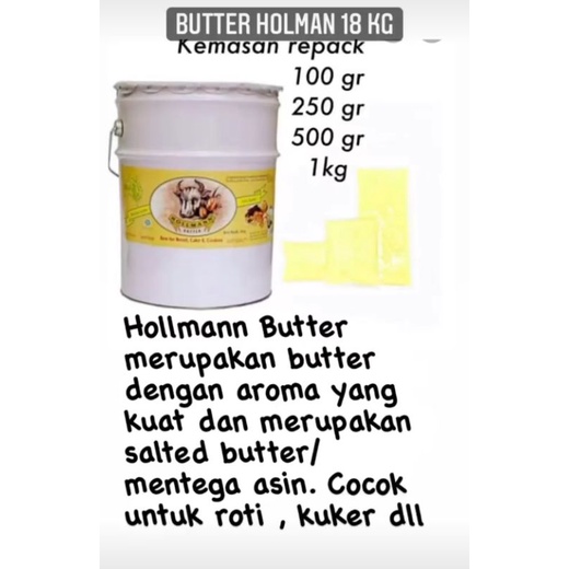 

BUTTER HOLMANN 100 GR REPACK