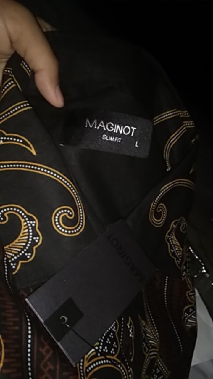 Maginot Kemeja Batik Pria Nandana-ls Lengan Panjang