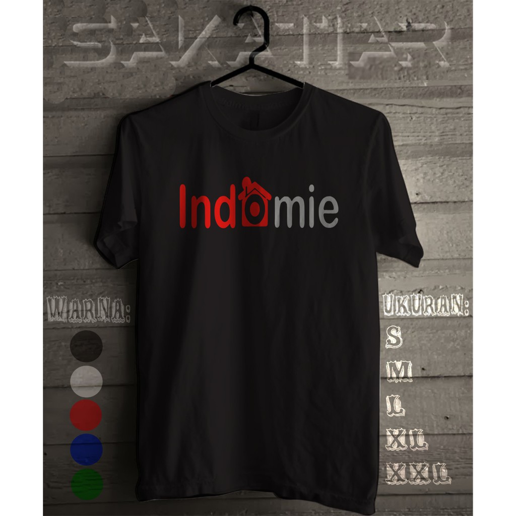 BAJU KAOS KATA KATA LUCU INDOMIE KAOS PLESETAN INDIHOME