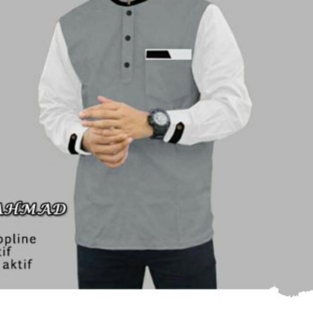 ☋ CF Koko Ahmad,kemeja koko pria muslim terbaru,Koko agam lengan pendek ♣