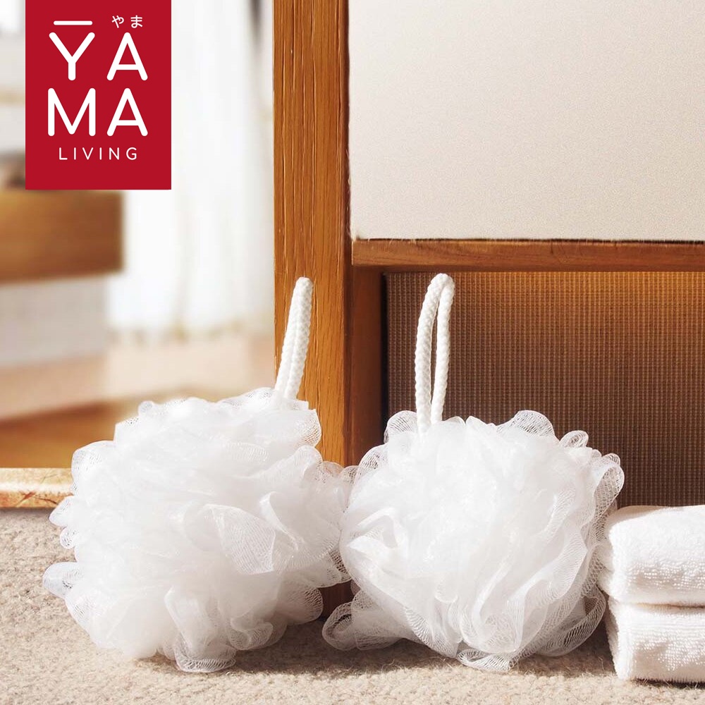 YAMA YOKU Premium Shower Puff Spons Scrubber Mandi 50 gram