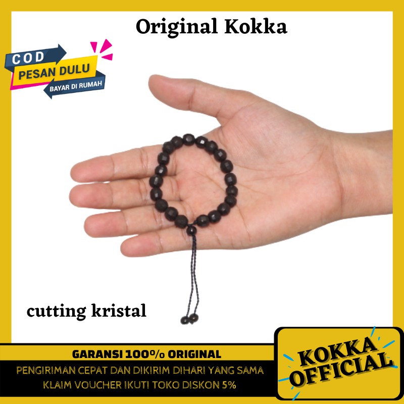 Gelang Kaokah Cutting Kristal Original Gelang Kayu Kauka Kaoka Kaukah By Kokka Official