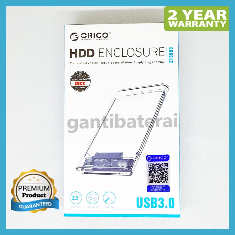 Casing Harddisk External HDD External Case 2.5 inch USB 3