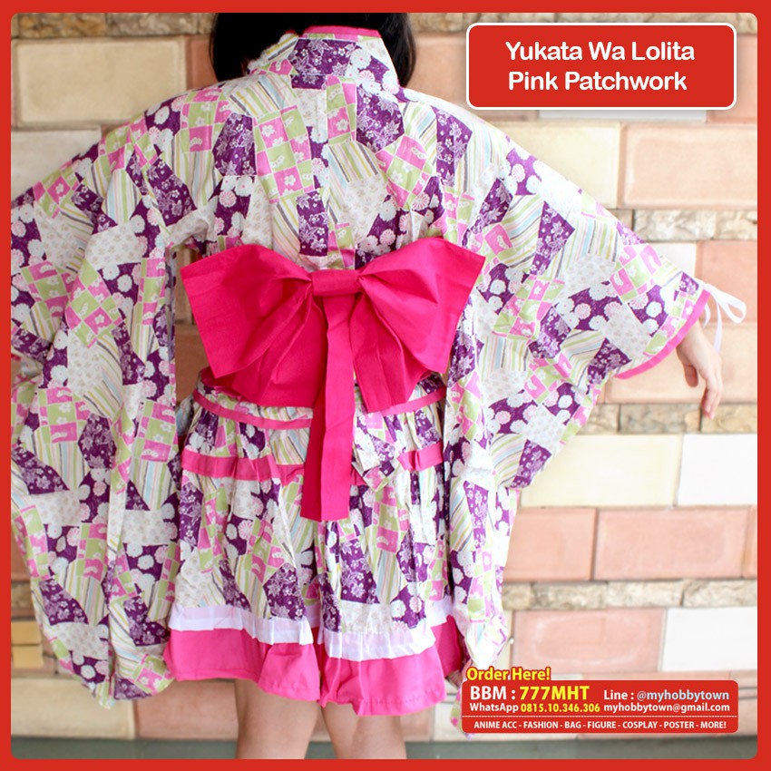 Wa Lolita : Pink Patchwork