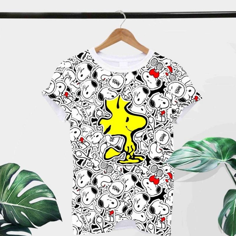 kaos katun Woodstock