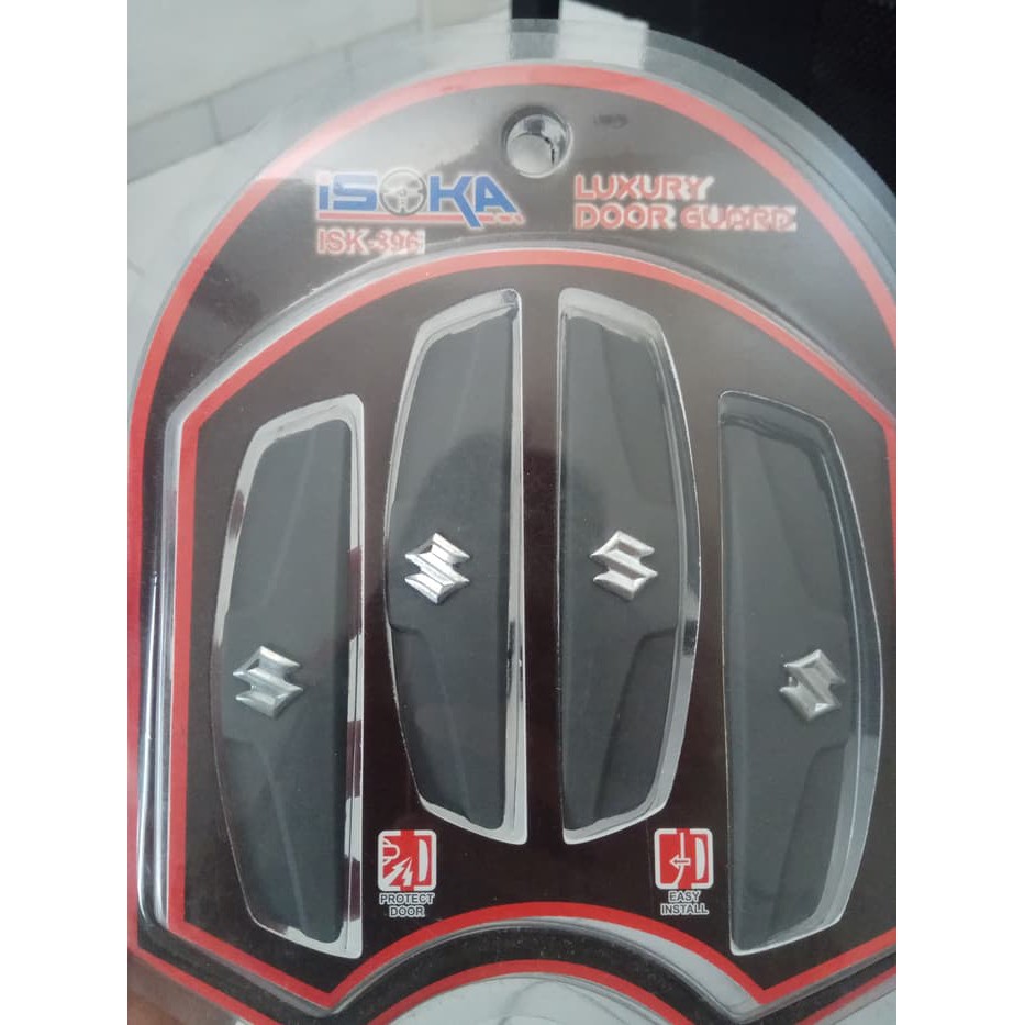 Doorguard mobil Suzuki / pelindung sisi pintu mobil Logo Suzuki