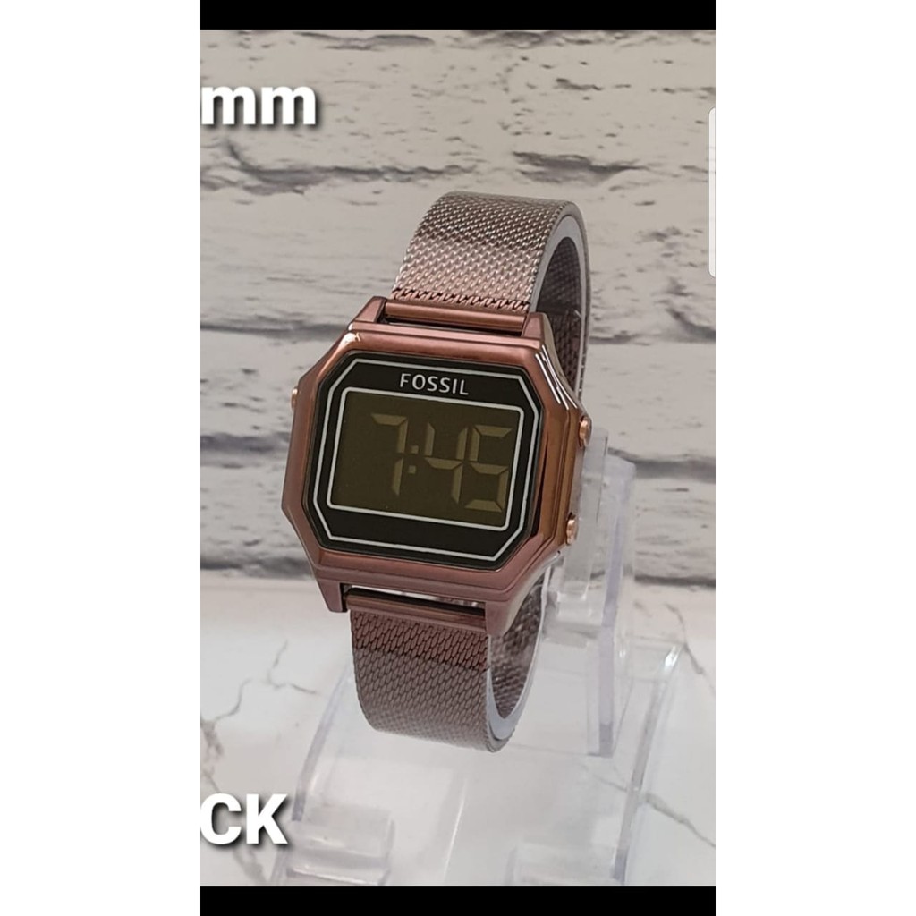 JAM TANGAN FASHION WANITA / JAM TANGAN  D 3,4cm / JAM DIGITAL RANTAI PASIR