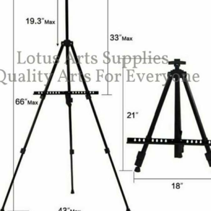 

TERBARUU!! Easel Tripod kanvas lukis SALE