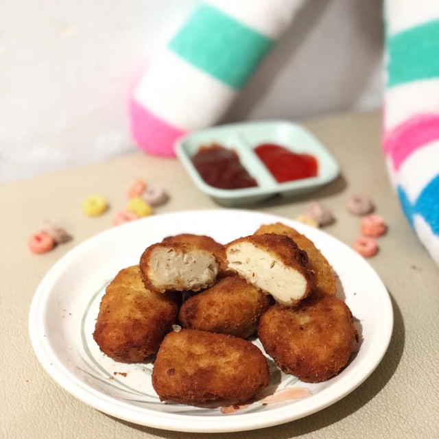 

HOMEMADE CHICKEN NUGGET FROZEN NAGET AYAM