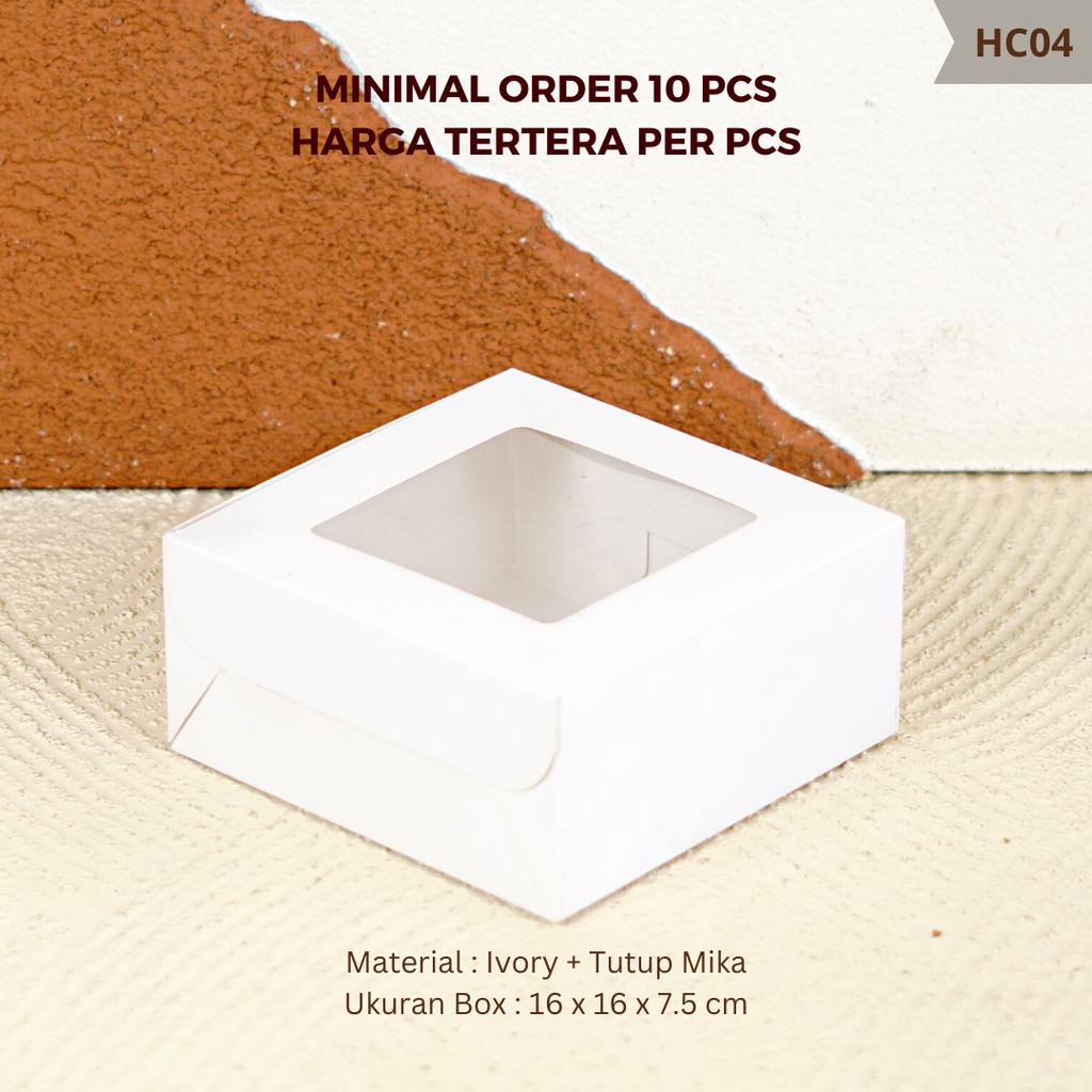 

Kotak Kue / Box Kue / Kotak Nasi / Box Nasi / Kotak Mika / Box Mika / Kotak Cake / HC04