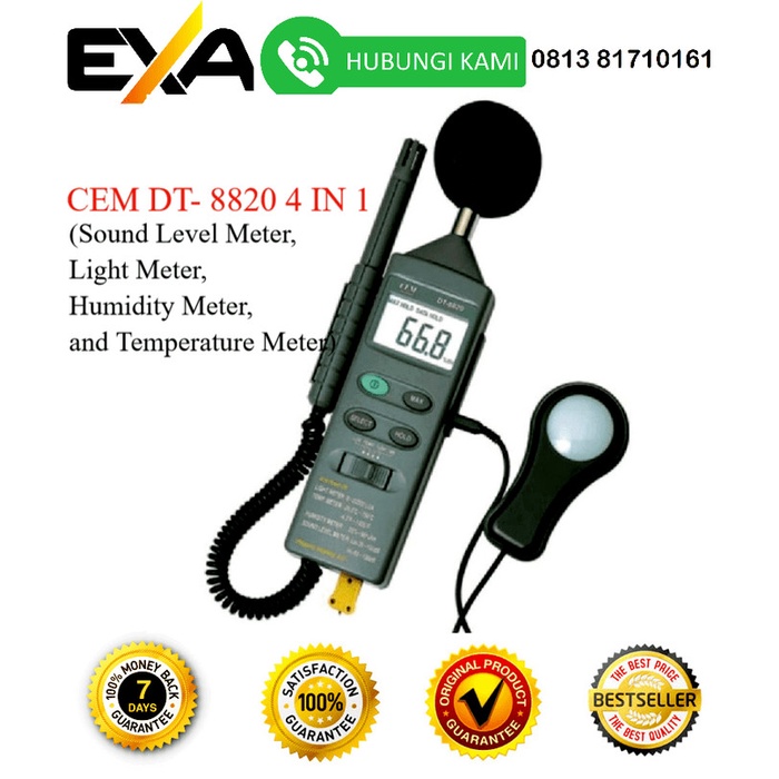 Sound Level Cem 4 In 1 Multifunction Environment Meter