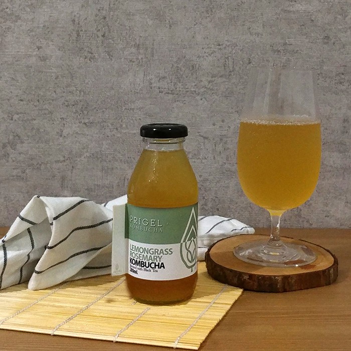 

Prigel Kombucha Lemongrass Rosemary 280mL