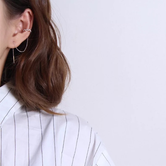 Ark.co - Vesper multiway earcuff with stud (per 1 pc) anting klip earthreader minimalis simple