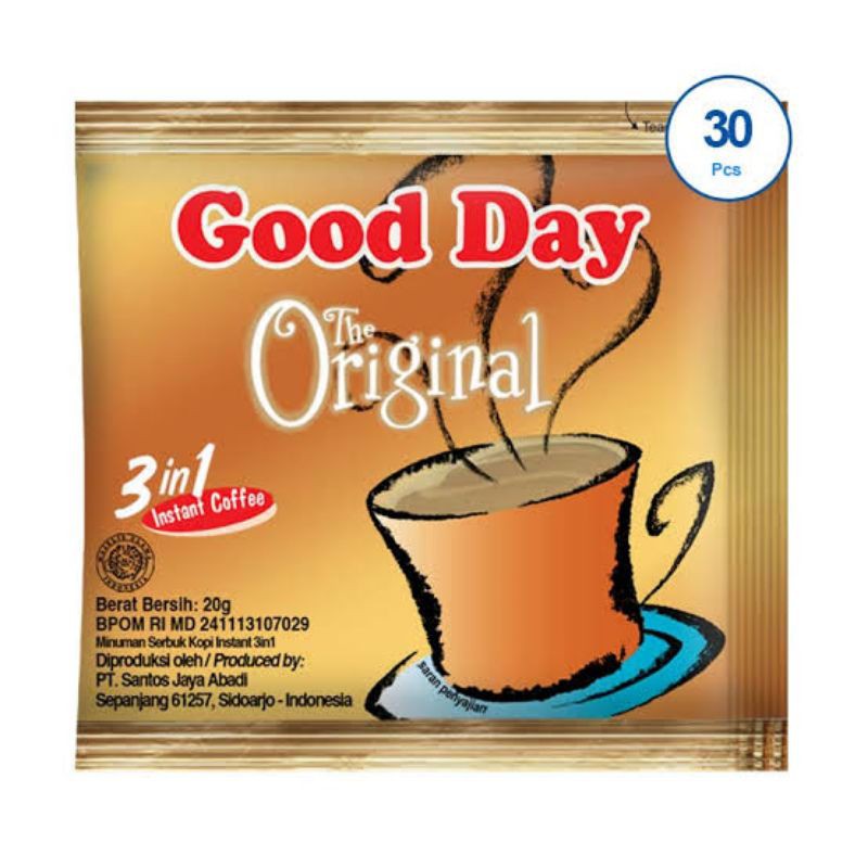 

Good day Kopi Sachet 20g x 10