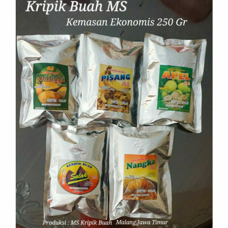 

Keripik Buah Kemasan 250 Gr (TERMURAH!!)