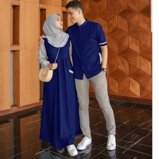 Terbaik Gamis  Couple Murah  Gamis  Couple Mewah Tapi 