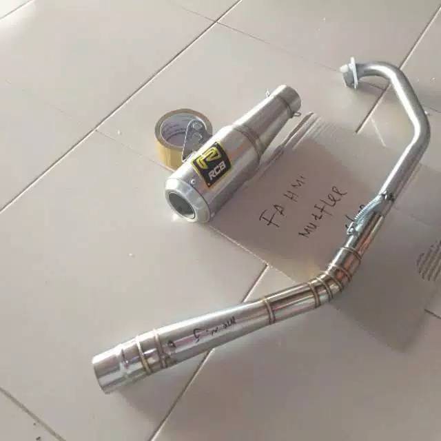 knalpot rcb road race for jupiter mx new .mx old ada-2