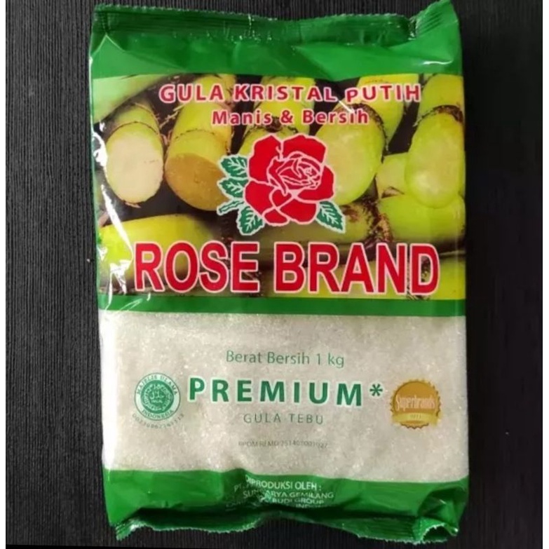 

GULA PASIR ROSE BRAND PPREMIUM 1KG