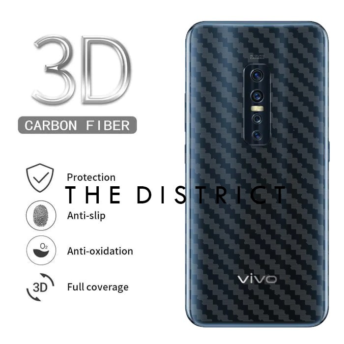 SKIN CARBON VIVO V17 PRO - ANTI GORES BELAKANG VIVO V17 PRO - BC