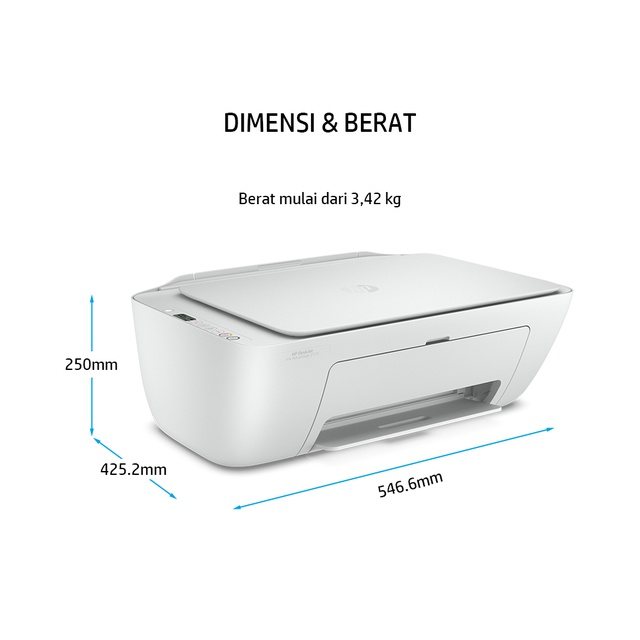 Hp Deskjet Ink Advantage 2775 Wireless All In One Printer Print Scan Copy Terbaru 2020 Shopee Indonesia
