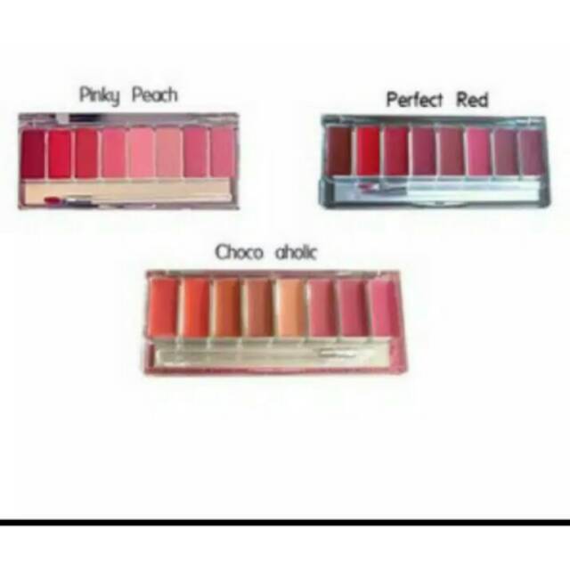 Wardah lip pallete