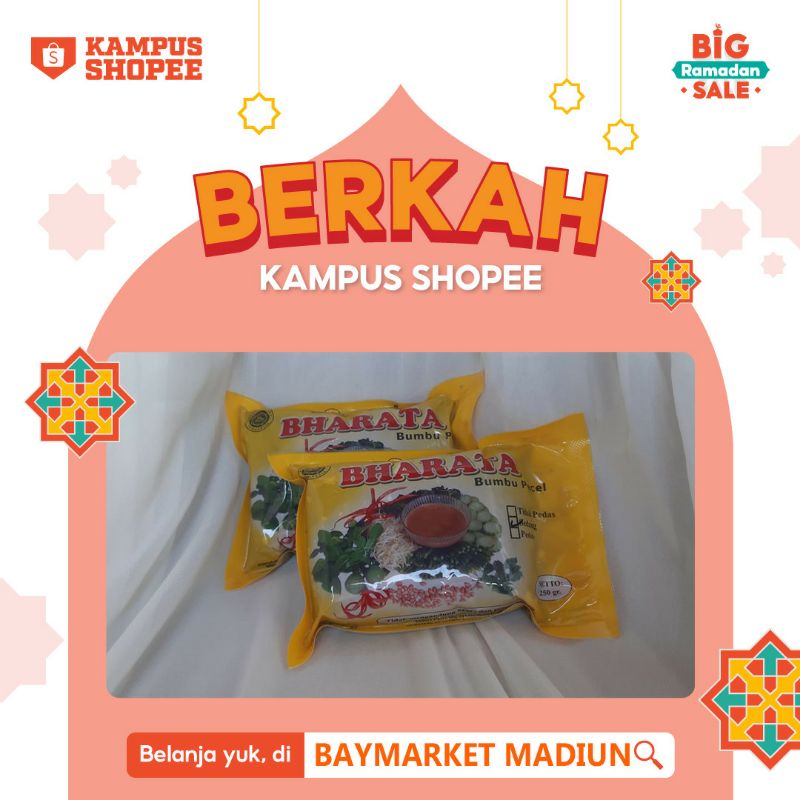 

Sambel Pecel Asli Madiun Merk Bharata