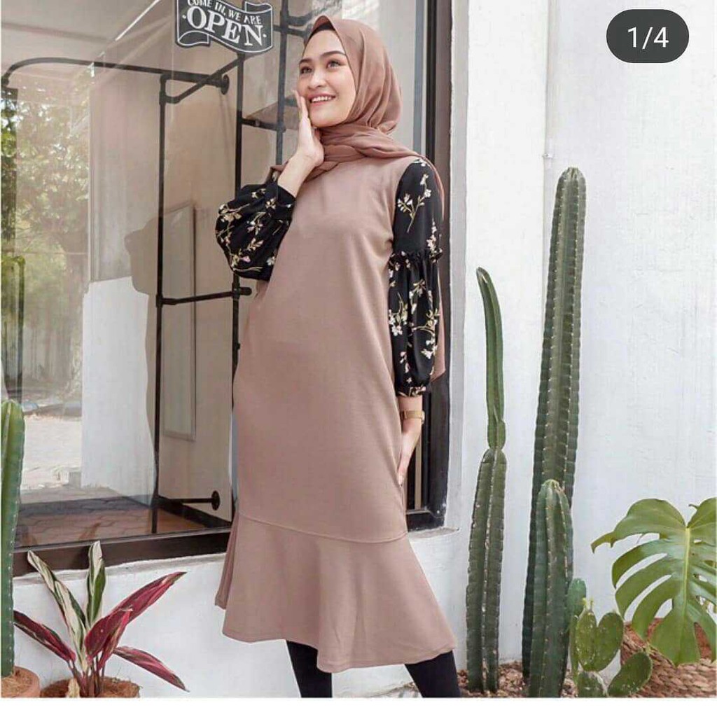 ANINA TUNIK Baju  Atasan  Baju  Wanita  Modern Baju  Fashion 