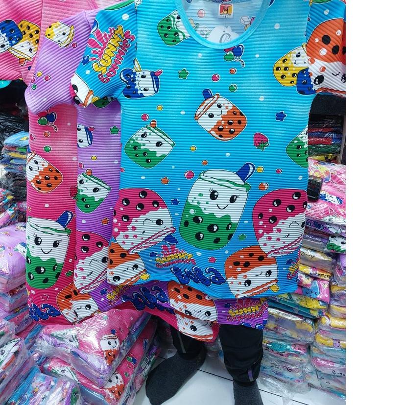 Dress Anak anak Perempuan Turun Naik Titok Viral /Dres /Daster /Turunnaikterus /Boba /Dress Anak Umu