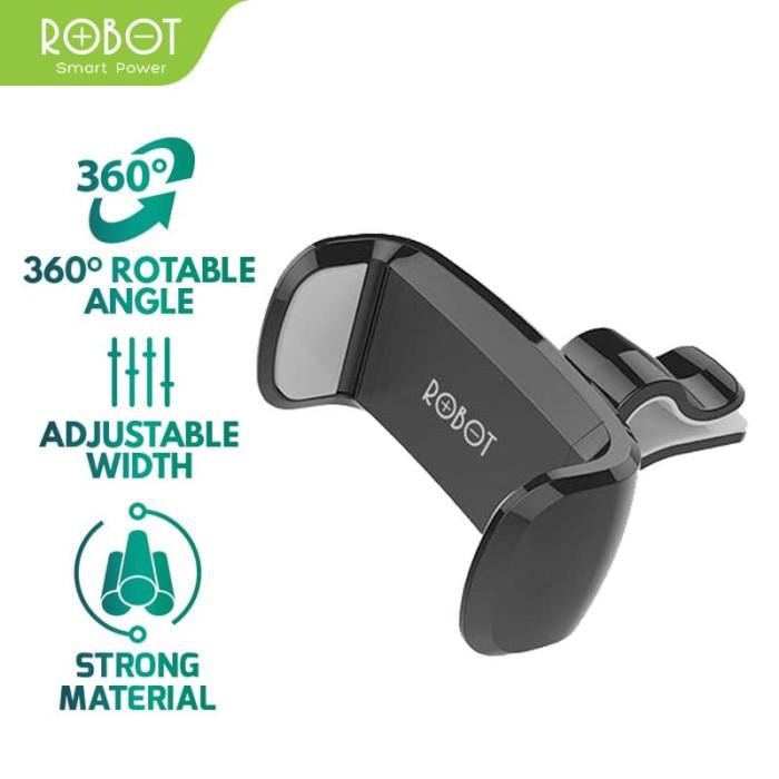 Robot Car Air Vent Stand Holder RT-CH07 - Holder Stent Smartphone