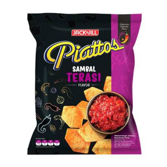 

Piattos Sambal Terasi 75g