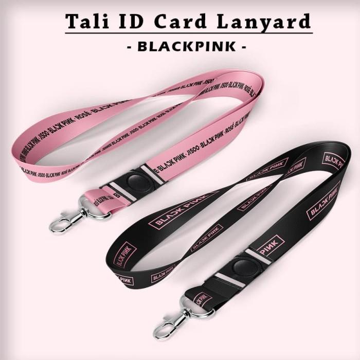 Blackpink Strap Lanyard Panjang Keychain Tali Id Card