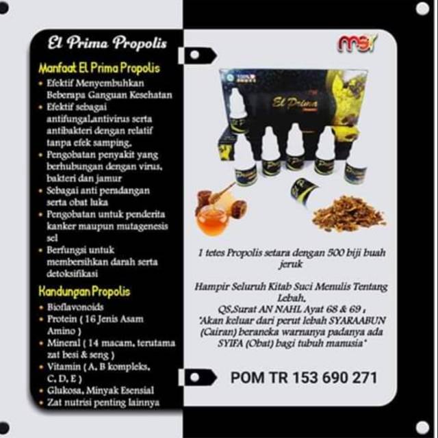 EL PRIMA PROPOLIS MSI 100% ORIGINAL