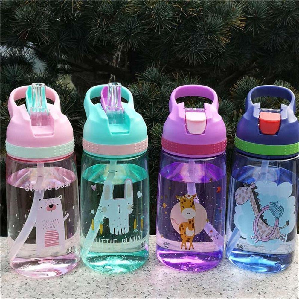 Top Botol Air Minum Anak Kartun Lucu 480ML Water Cup