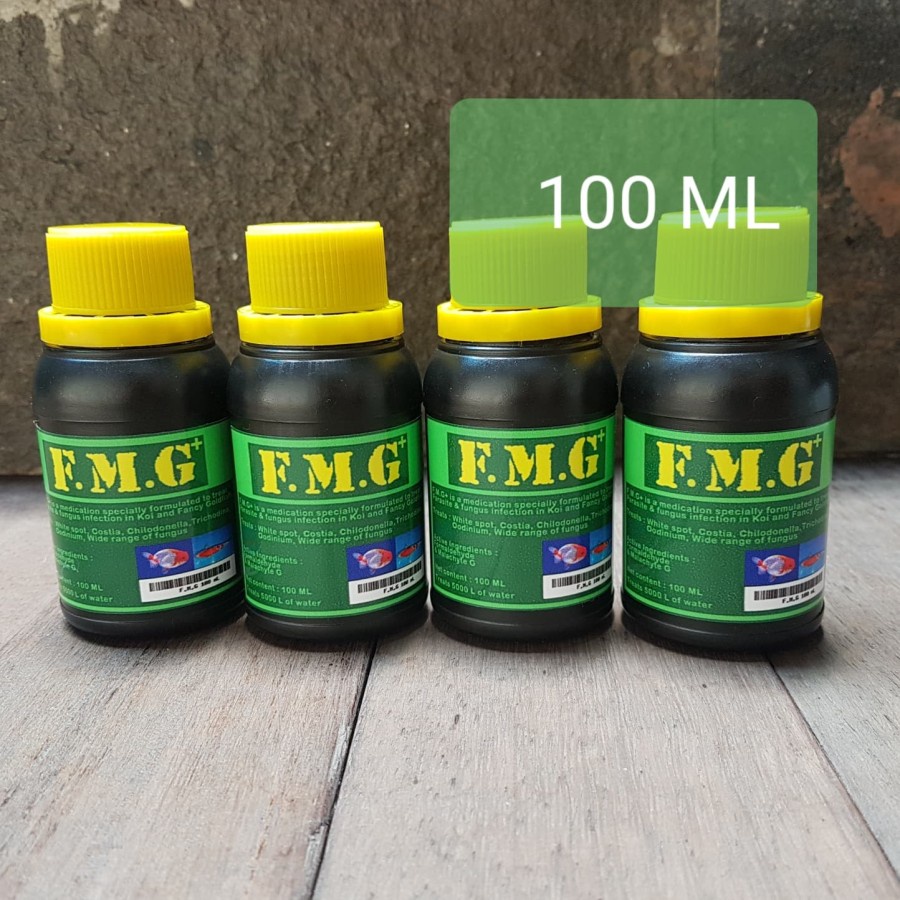 FMG+ OBAT KOI FLASHING PARASIT DAN JAMUR 100 ML