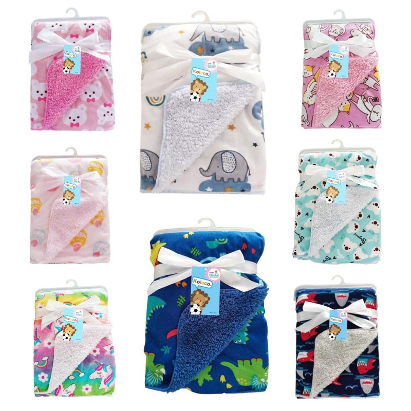 Selimut Bayi Double Fleece Kolaco/ Just To You/ Sumersault