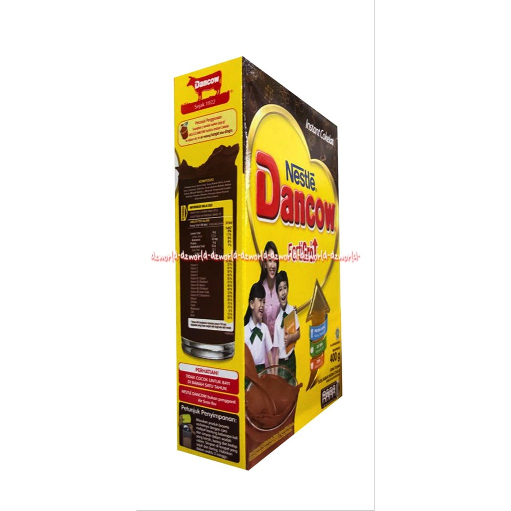 Dancow Enriched Putih Coklat Fortigro 400gr Nestle Susu Dancow Instant Cokelat Bubuk Putih Fortigrow