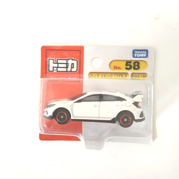 COD Tomica Honda Civic Type R Blister Short Card LIMITED