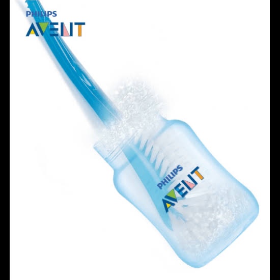PHILIPS AVENT BOTTLE &amp; TEAT BRUSH GENERAL - SCF145/06