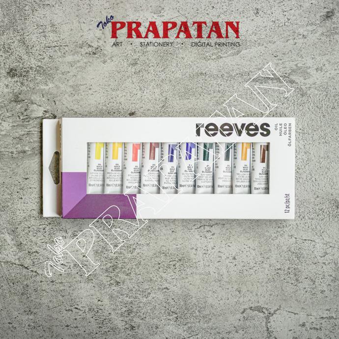 

Update! Cat Minyak Reeves / Oil Color Set 12 Warna Terpercaya