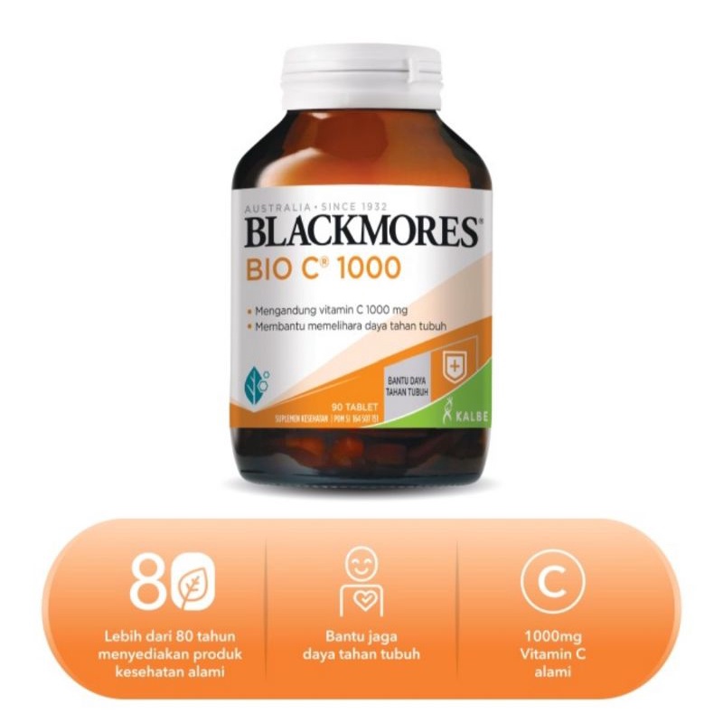 Blackmores Bio C 1000mg 90 tablet/ Vitamin C/Suplemen