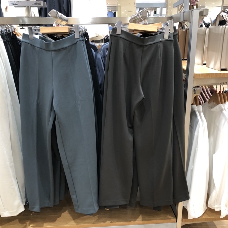 CELANA STRAIGHT UNIQLO / CELANA KULOT UNIQLO / CELANA STRAIGHT STRETCH DOUBLE FACE UNIQLO