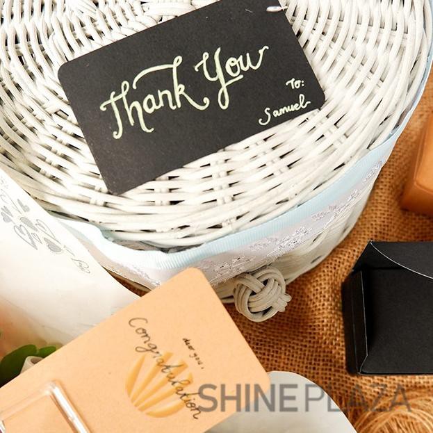 

rh MZNF Blank Kraft Paper Cards Set - Kertas Kraft Kartu Ucapan Polos 97 Ready Stock¯