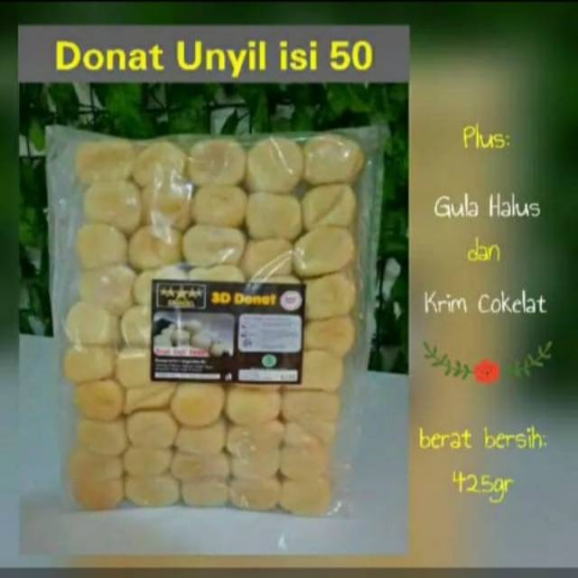 

Donat Unyil isi 50pcs