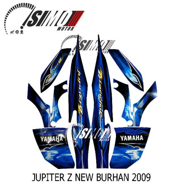 Striping Stiker Lis List Palet Jupiter Z Burung Hantu Burhan